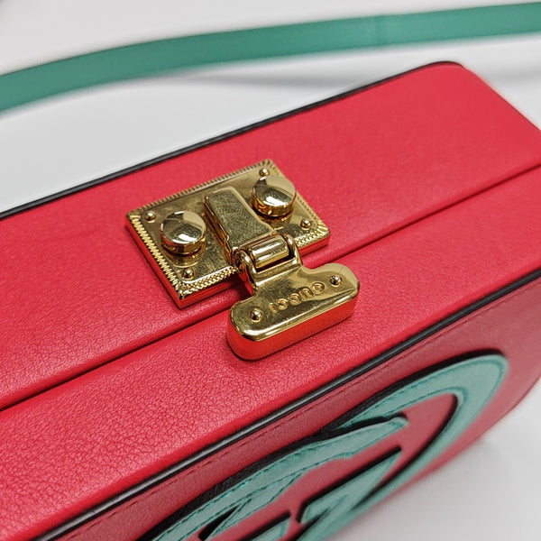 Quilted Calfskin Mini Red