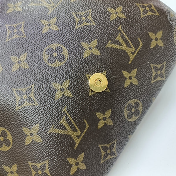 MUSETTE TANGO Monogram Coated Canvas Brown