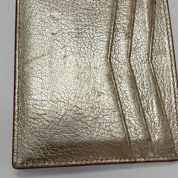 Love Lambskin Beige Card Holder