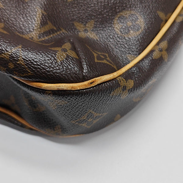 ODEON Monogram Coated Canvas Brown