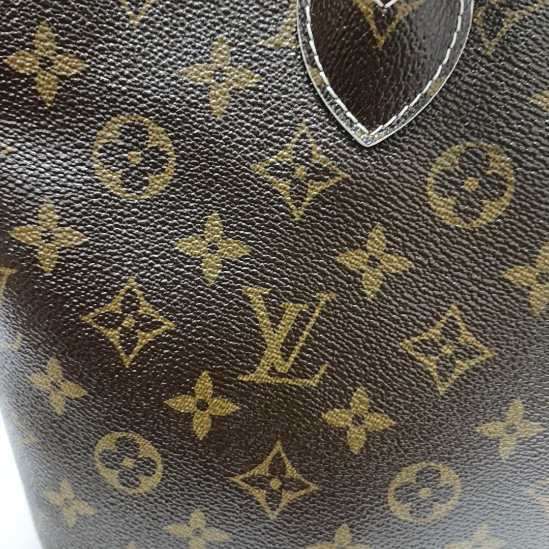 LOCKIT Monogram Coated Canvas Brown