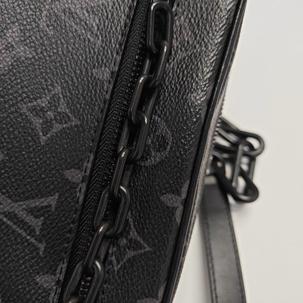 SOFT TRUNK Mini Monogram Coated Canvas Black