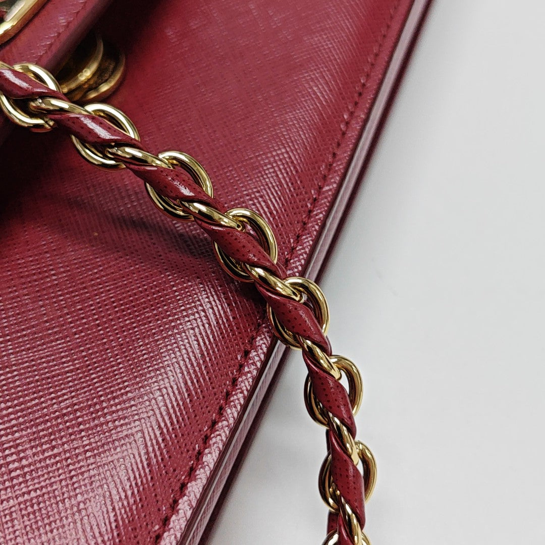 Ginny Calfskin Red