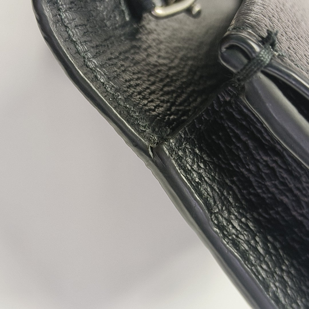 Dionysus Super Mini Monogram Denim Black
