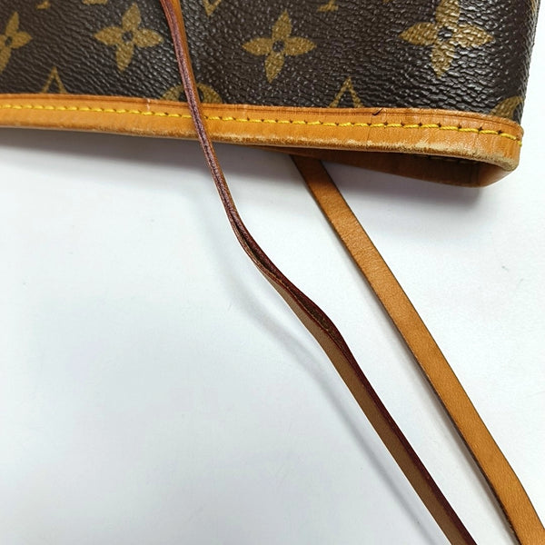 Authenticated pre-owned  NEVERFULL GM Monogram Coated Canvas Brown - Tote Bag at Looply