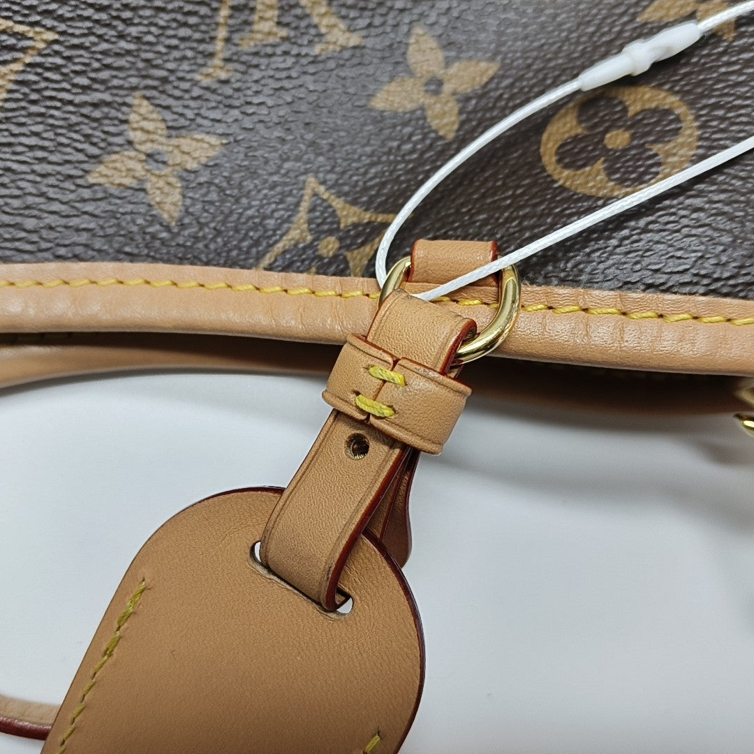 CARRYALL PM Monogram Coated Canvas Brown