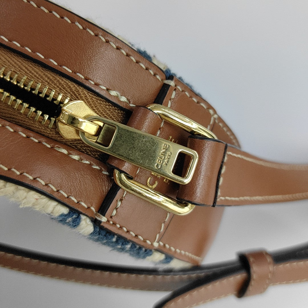 Fabric Shoulder Bag Multicolor