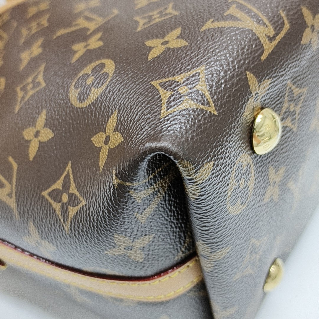 CARRYALL PM Monogram Coated Canvas Brown