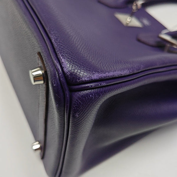Birkin 30 Epsom Purple