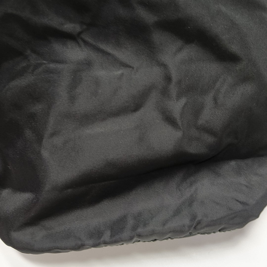 Authenticated pre-owned  Bucket Nylon Black - Bucket Bag at Looply