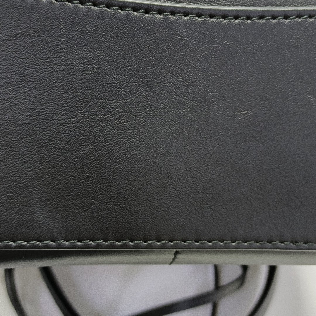 Calfskin Shoulder Bag Mini Black