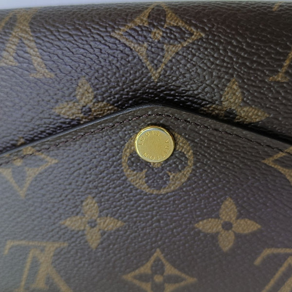JEANNE Monogram Coated Canvas Brown Wallet