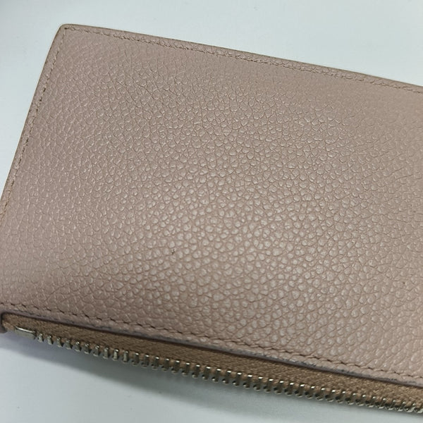 FRAGMENTS Calfskin Pink Card Holder