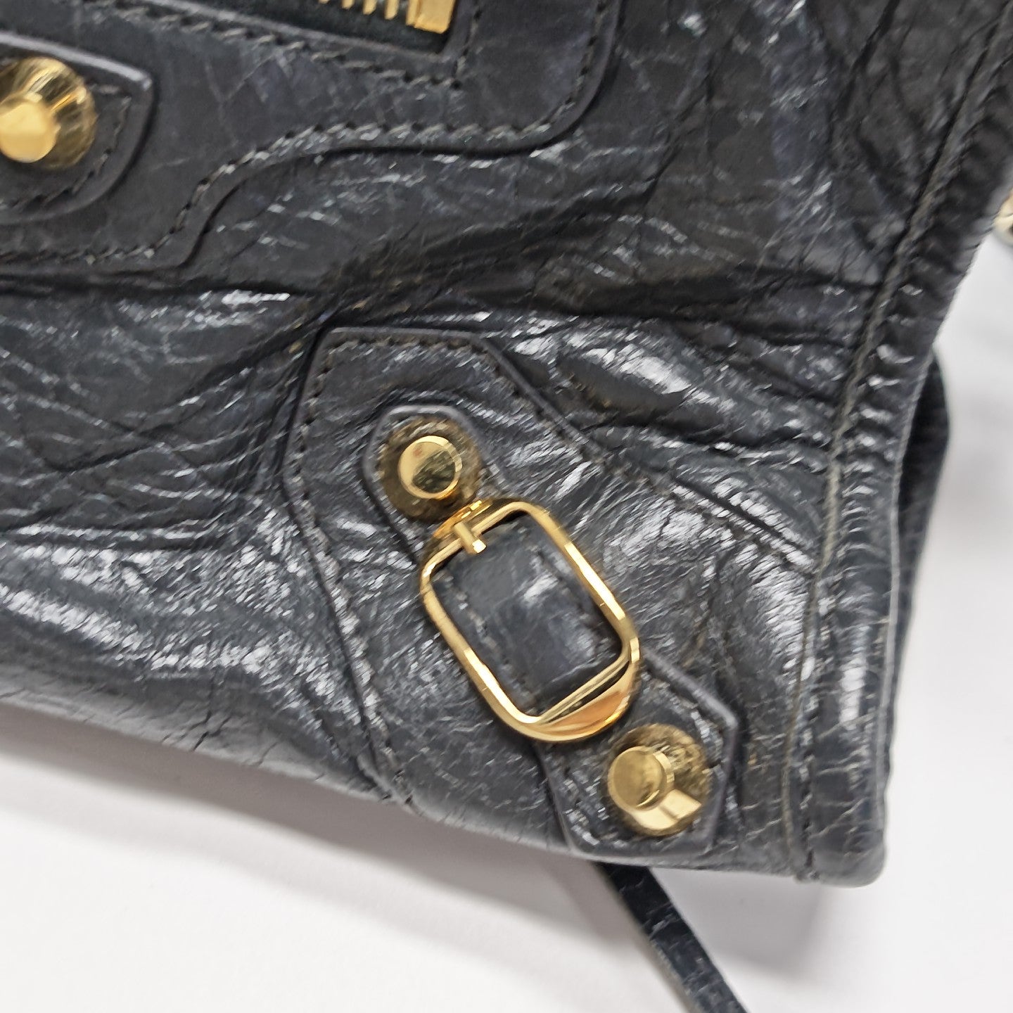 Classic City Mini Lambskin Gray