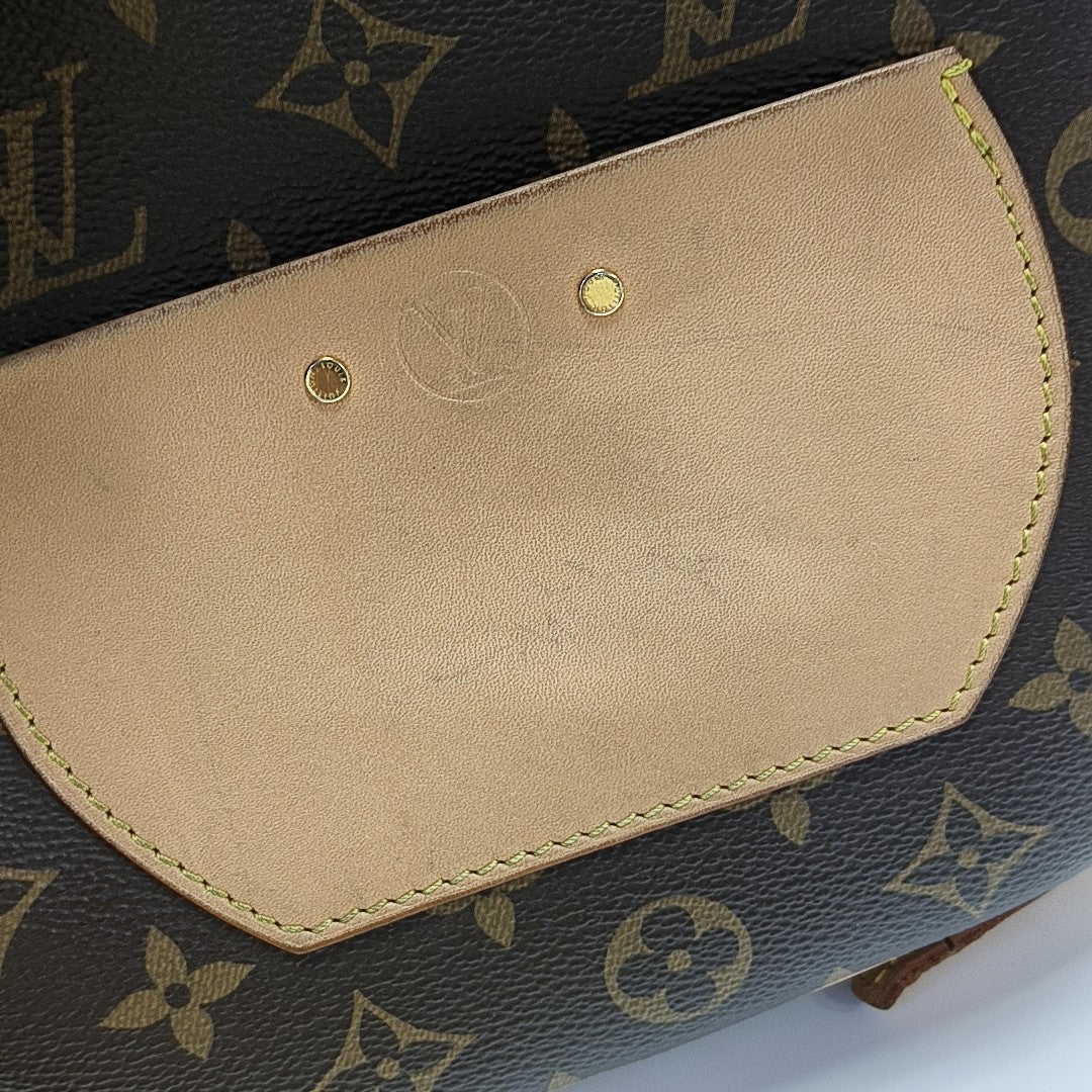 BOITE CHAPEAU MM Monogram Coated Canvas Brown