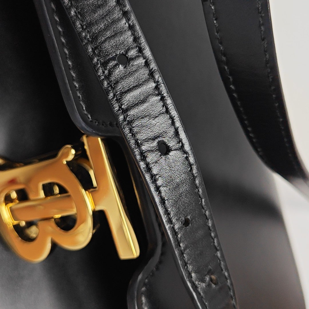 TB Small Calfskin Black