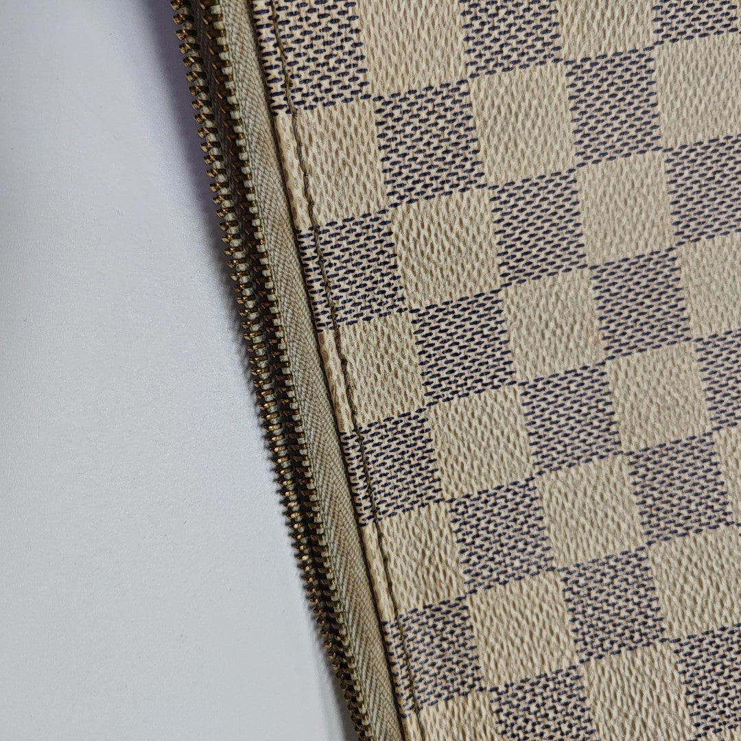 ACCESSOIRES GM Damier Azur Coated Canvas White