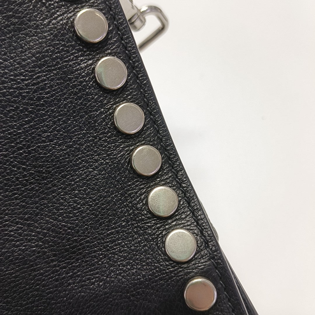 Etiquette Calfskin Black