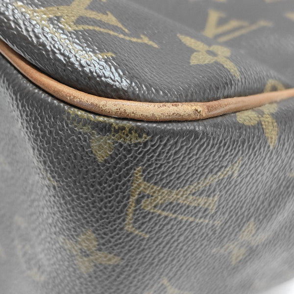 BATIGNOLLES GM Monogram Coated Canvas Brown
