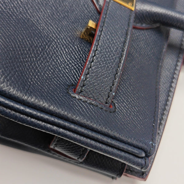 Birkin 30 Epsom Blue