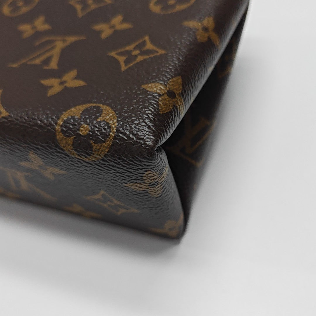 LOCKY BB Monogram Coated Canvas Brown