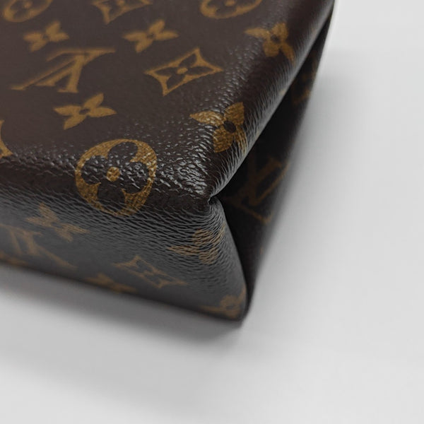 LOCKY BB Monogram Coated Canvas Brown