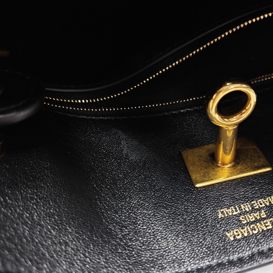 BEL AIR Small Calfskin Black