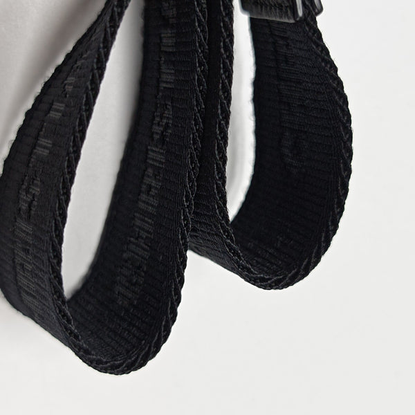 Saddle Small Oblique Canvas Black