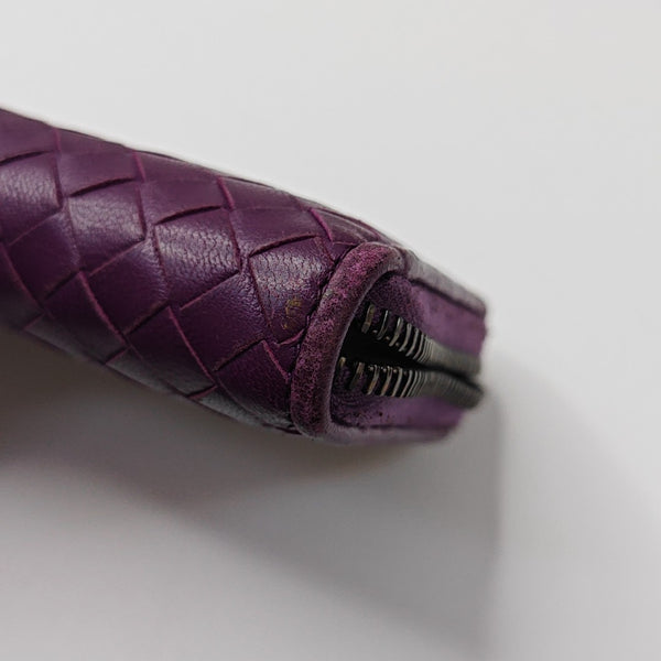 Lambskin Wallet Purple