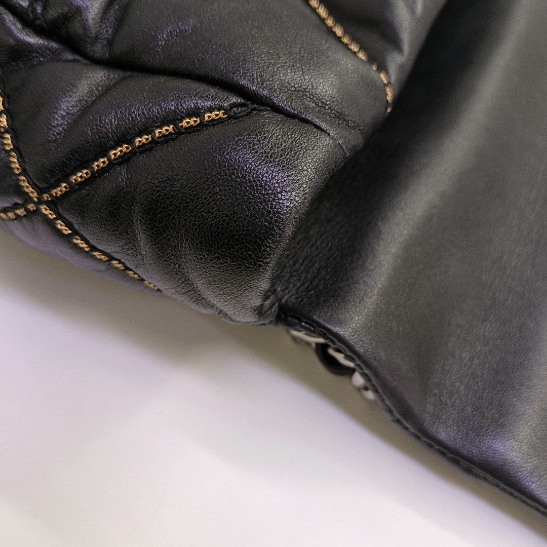 Quilted Lambskin Small Black