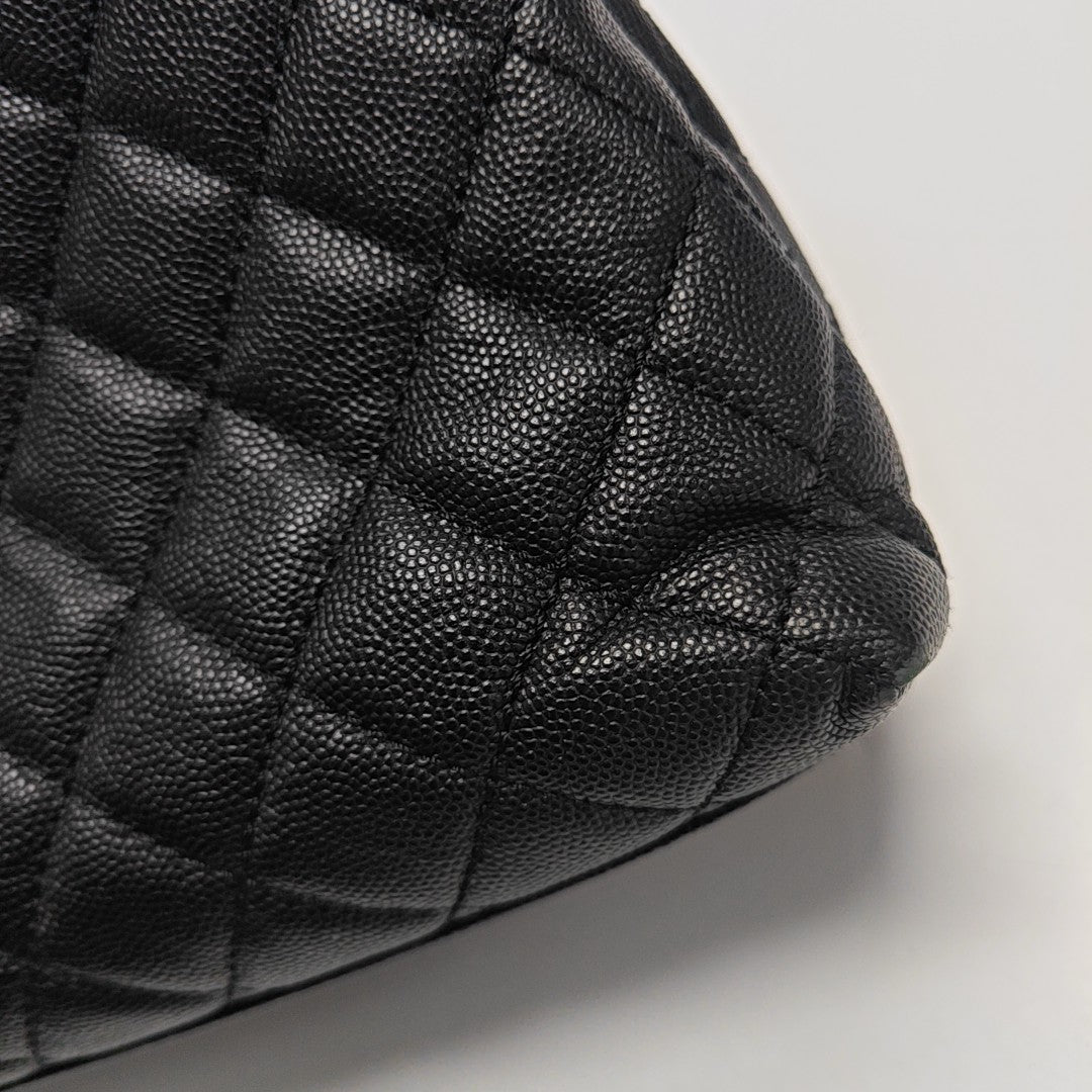 COCO HANDLE Medium Quilted Grained Calfskin Multicolor
