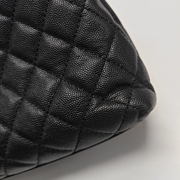 COCO HANDLE Medium Quilted Grained Calfskin Multicolor