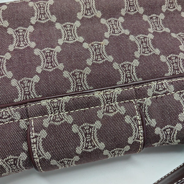 METALLIC Fabric Red