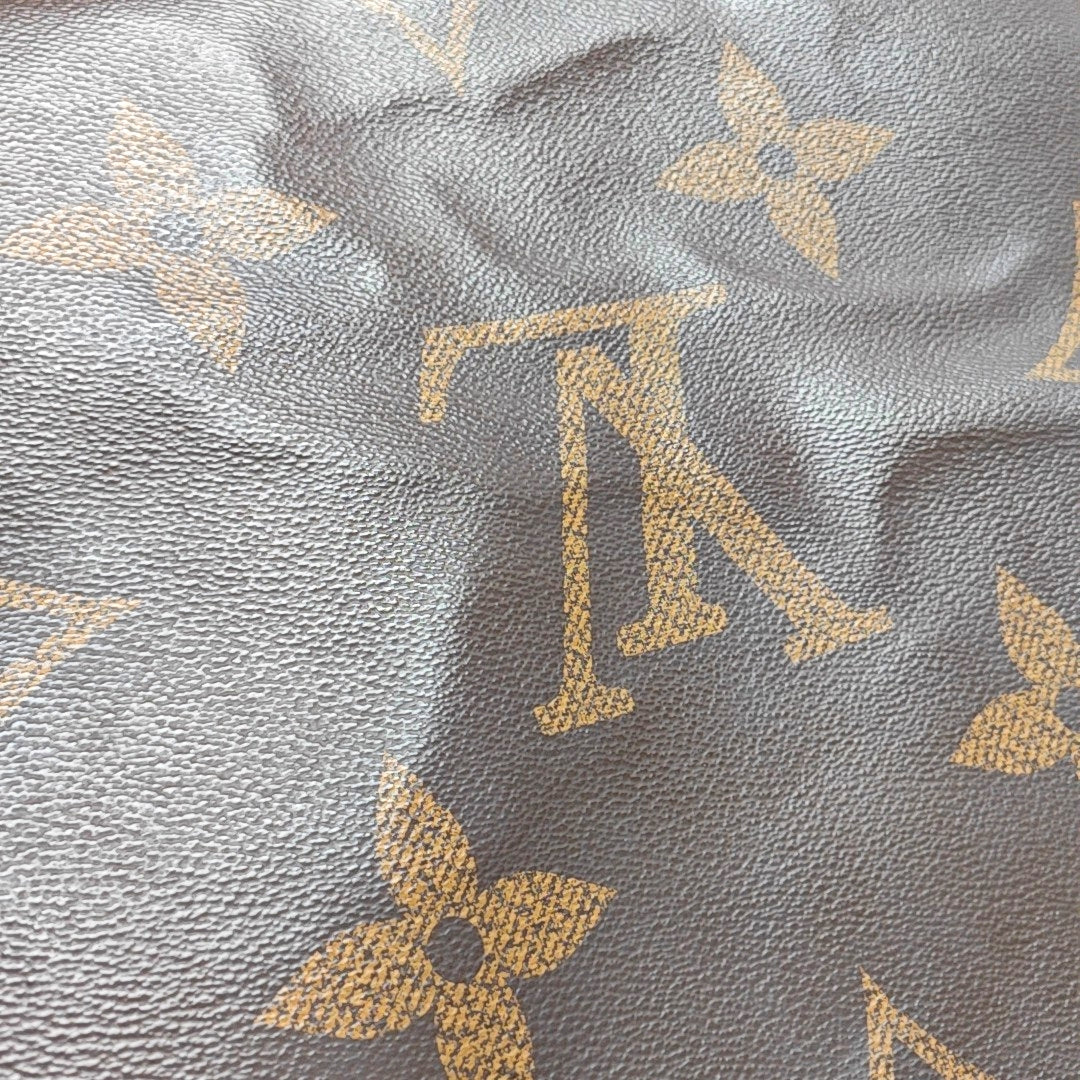 Authenticated pre-owned  ONTHEGO GM Monogram Coated Canvas Brown - Tote Bag at Looply