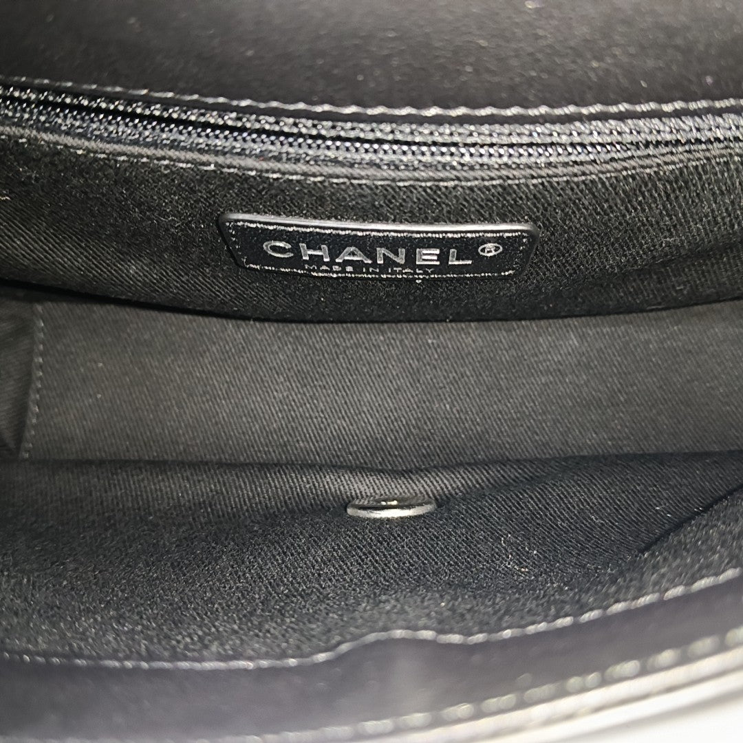 Calfskin Shoulder Bag Black
