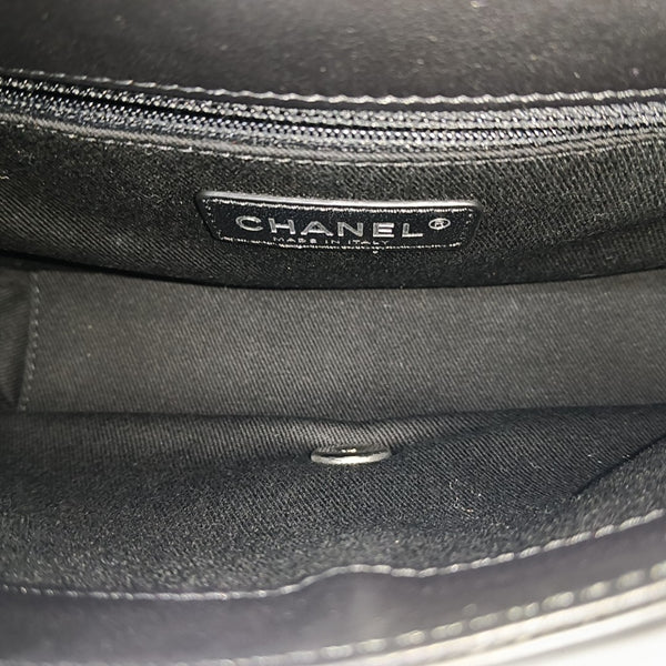 Calfskin Shoulder Bag Black