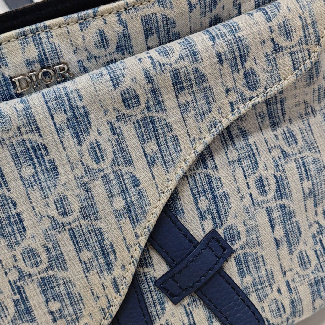 Saddle Soft Mini Fabric Blue