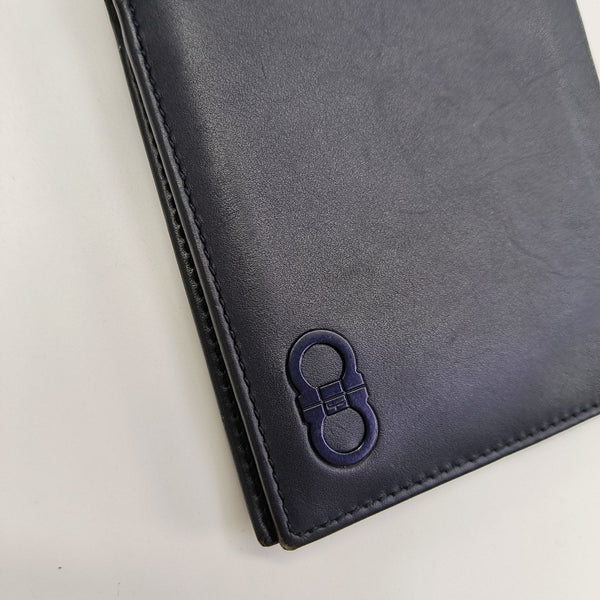 SF Calfskin Blue Wallet