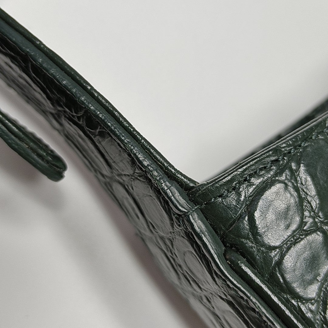 LE 5 À 7 Small Calfskin Green