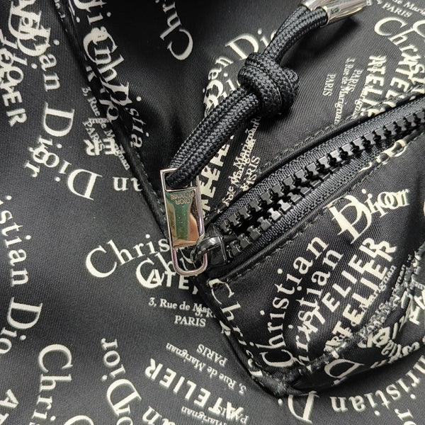 Fabric Backpack Black