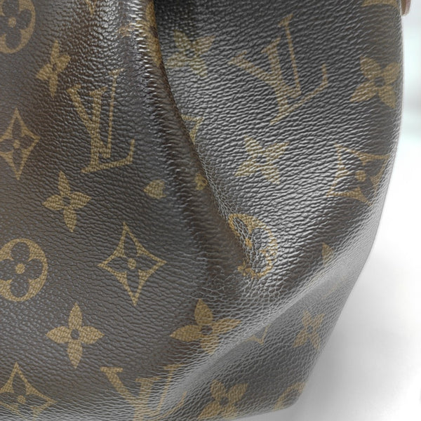TURENNE Monogram Coated Canvas Brown