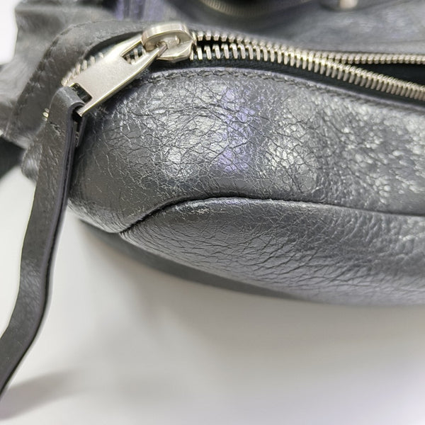 Lambskin Backpack Gray