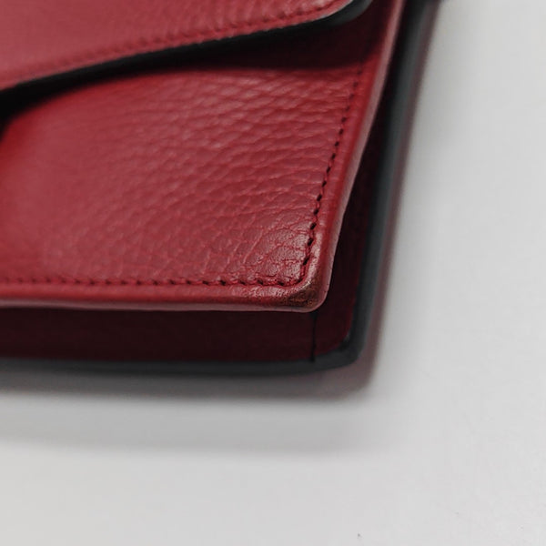 Calfskin Shoulder Bag Red