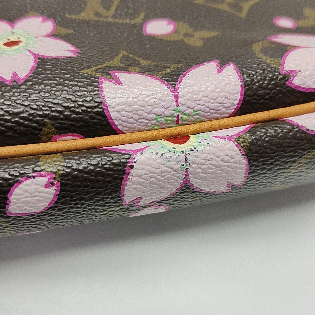 ACCESSOIRES Monogram Coated Canvas Brown