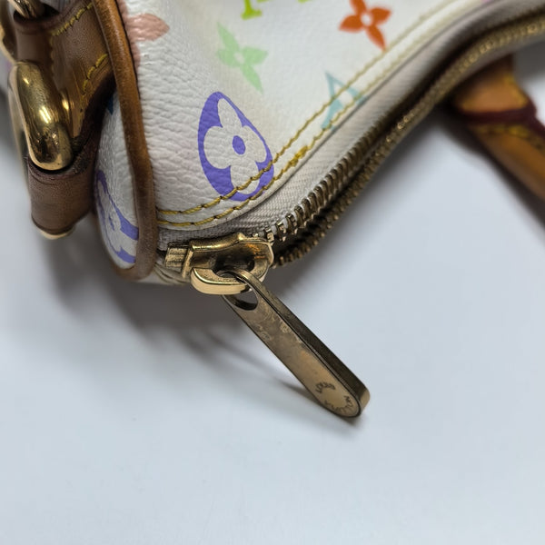 LV × TM RITA Monogram Coated Canvas White