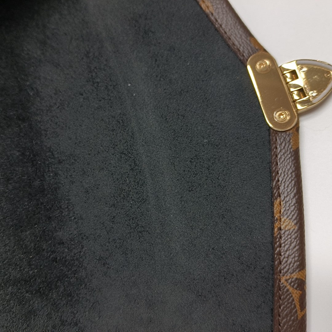 TRUNKIE Monogram Coated Canvas Brown