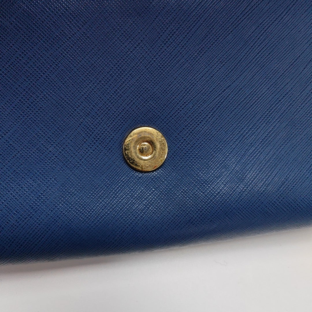 Ginny Calfskin Blue