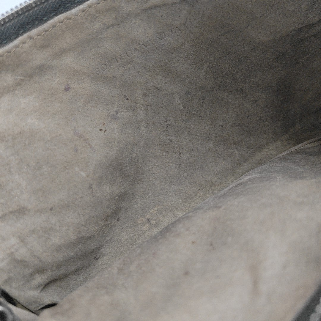 Calfskin Top Handle Bag Black