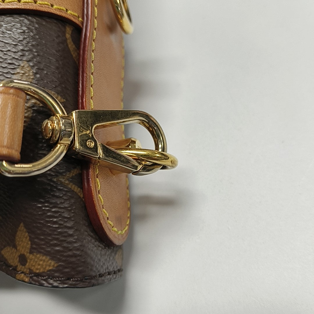 DUFFLE Monogram Coated Canvas Brown