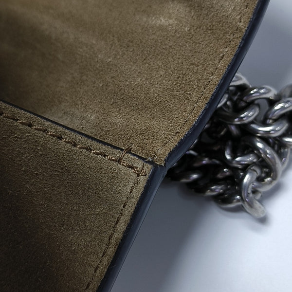 Dionysus Mini Monogram Coated Canvas Beige